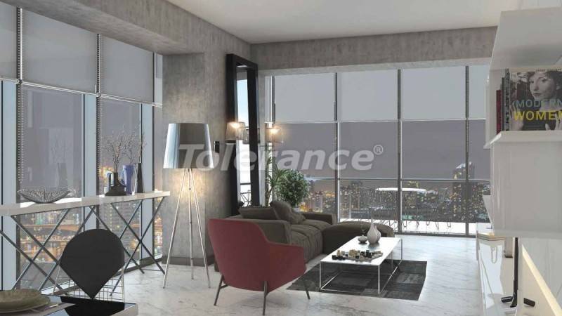 شقق في:في شيشلي, إسطنبول مسبح تقسيط - شراء عقار في تركيا - 18491