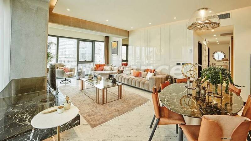 شقق في:في شيشلي, إسطنبول مسبح تقسيط - شراء عقار في تركيا - 36385