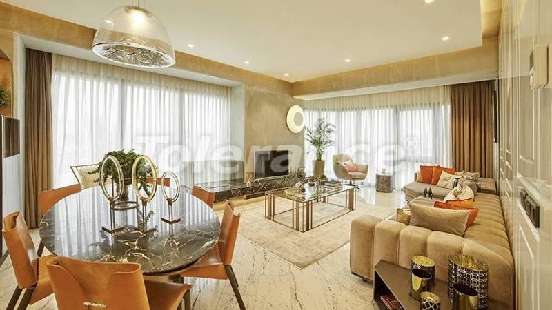 شقق في:في شيشلي, إسطنبول مسبح تقسيط - شراء عقار في تركيا - 36386