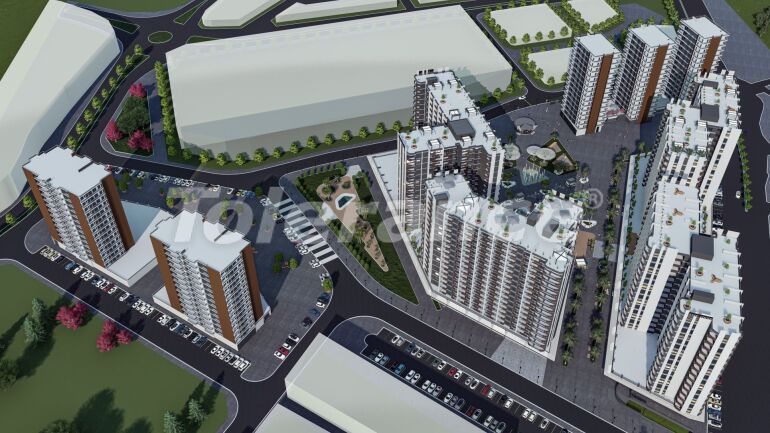 Apartment vom entwickler in Tarsus, Mersin pool - immobilien in der Türkei kaufen - 60150