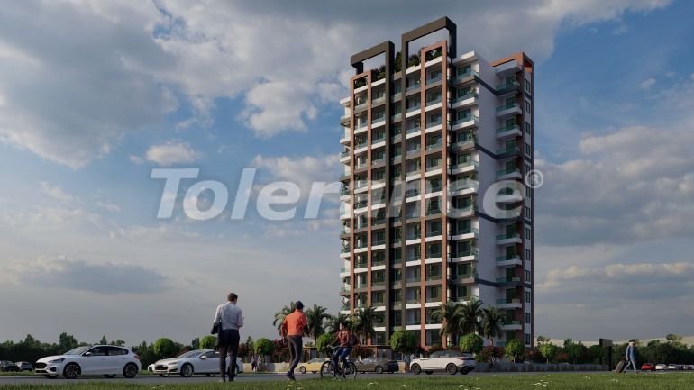 Apartment vom entwickler in Tece, Mersin pool ratenzahlung - immobilien in der Türkei kaufen - 100671