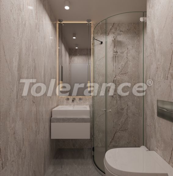 Apartment from the developer in Tece, Mersin, Mersin with pool with installment - buy realty in Turkey - 100686