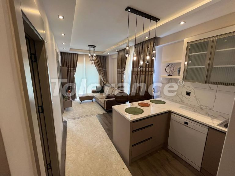 Appartement in Tece, Mersin zwembad - onroerend goed kopen in Turkije - 110569