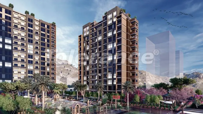 Apartment from the developer in Tece, Mersin, Mersin with sea view with pool with installment - buy realty in Turkey - 34252