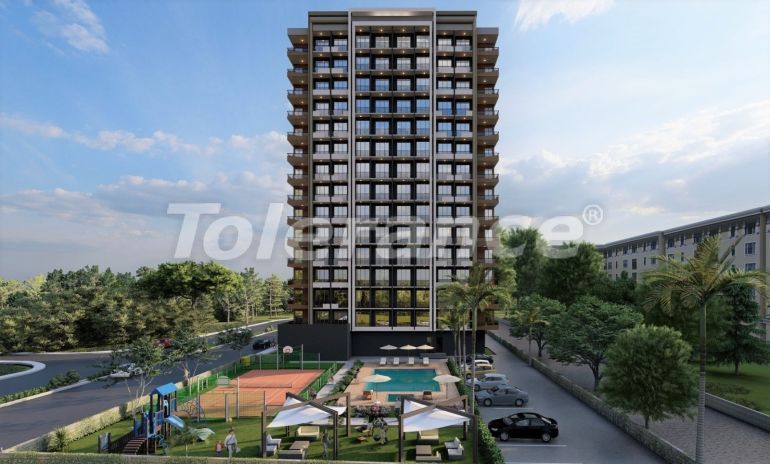 Apartment from the developer in Tece, Mersin, Mersin with sea view with pool with installment - buy realty in Turkey - 51309