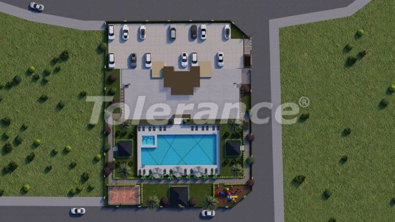 Appartement du développeur еn Tece, Mersin vue sur la mer piscine - 51311 Appartement du développeur еn Tece, Mersin vue sur la mer piscine - acheter un bien immobilier en Turquie - 51311