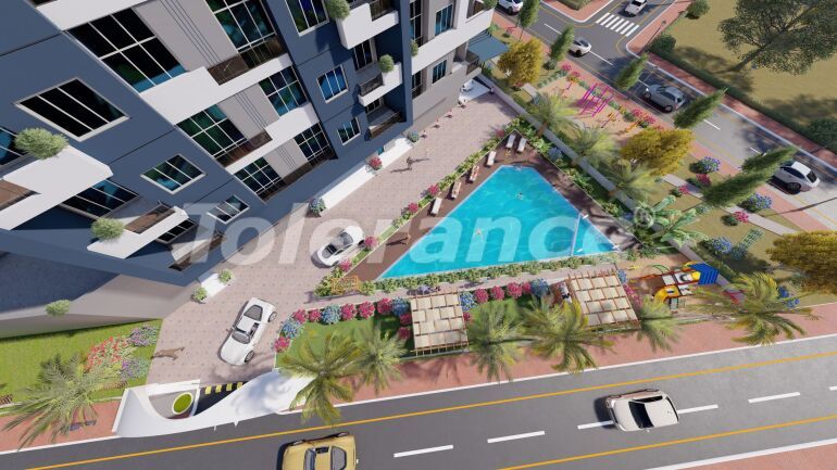 Appartement du développeur еn Tece, Mersin vue sur la mer piscine - 57901 Appartement du développeur еn Tece, Mersin vue sur la mer piscine - acheter un bien immobilier en Turquie - 57901