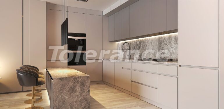 Appartement du développeur еn Tece, Mersin vue sur la mer piscine - 57907 Appartement du développeur еn Tece, Mersin vue sur la mer piscine - acheter un bien immobilier en Turquie - 57907