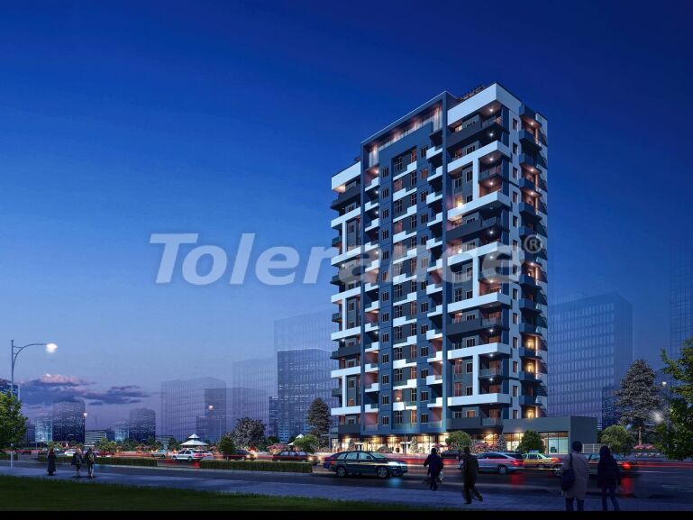 Apartment vom entwickler in Tece, Mersin meeresblick pool ratenzahlung - immobilien in der Türkei kaufen - 57920