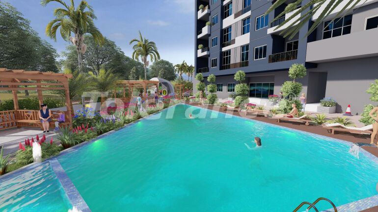Appartement du développeur еn Tece, Mersin vue sur la mer piscine - 57924 Appartement du développeur еn Tece, Mersin vue sur la mer piscine - acheter un bien immobilier en Turquie - 57924
