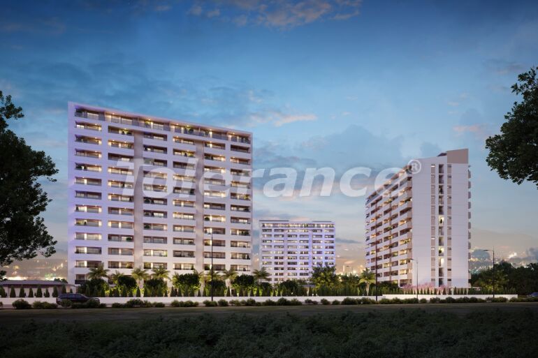 Apartment from the developer in Tece, Mersin, Mersin with sea view with pool with installment - buy realty in Turkey - 62159