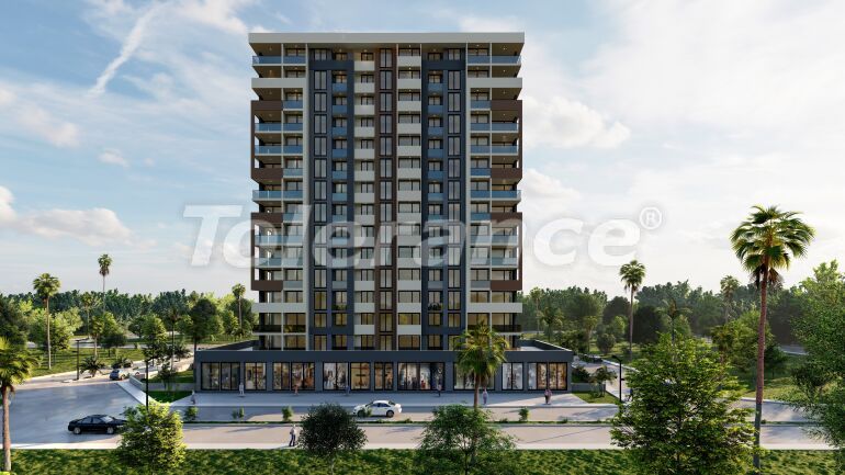 Apartment from the developer in Tece, Mersin, Mersin with sea view with pool with installment - buy realty in Turkey - 63379