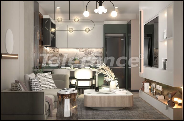 Appartement van de ontwikkelaar in Tece, Mersin zeezicht zwembad afbetaling - 63381 Appartement van de ontwikkelaar in Tece, Mersin zeezicht zwembad afbetaling - onroerend goed kopen in Turkije - 63381