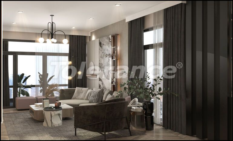 Appartement van de ontwikkelaar in Tece, Mersin zeezicht zwembad afbetaling - 63387 Appartement van de ontwikkelaar in Tece, Mersin zeezicht zwembad afbetaling - onroerend goed kopen in Turkije - 63387