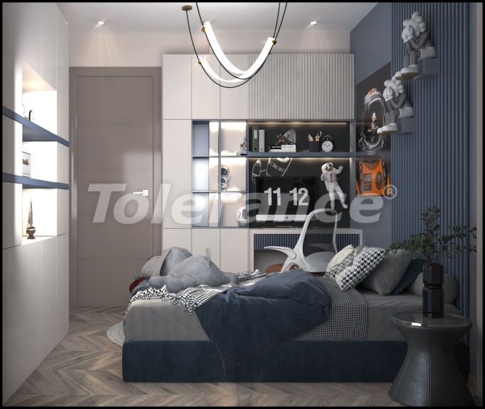 Appartement van de ontwikkelaar in Tece, Mersin zeezicht zwembad afbetaling - 63393 Appartement van de ontwikkelaar in Tece, Mersin zeezicht zwembad afbetaling - onroerend goed kopen in Turkije - 63393