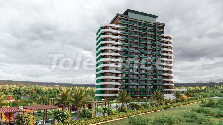Apartment vom entwickler in Tece, Mersin pool ratenzahlung - immobilien in der Türkei kaufen - 83838
