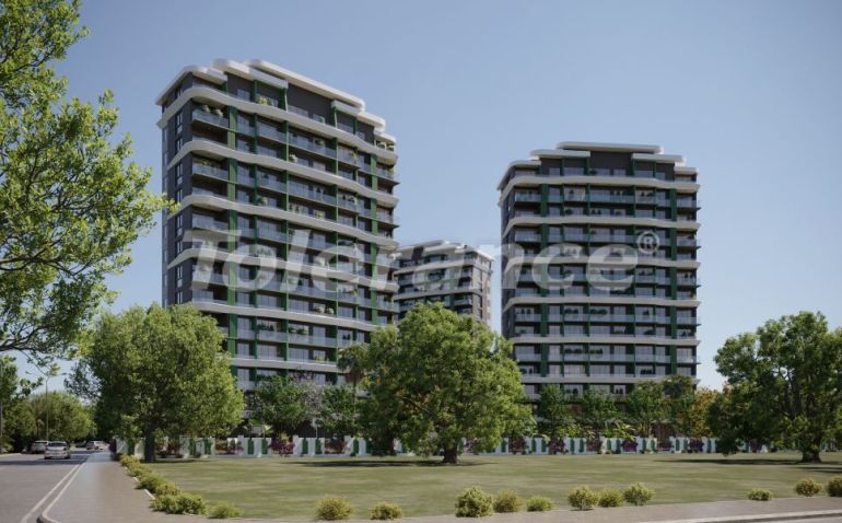 Apartment vom entwickler in Tece, Mersin pool ratenzahlung - immobilien in der Türkei kaufen - 96338