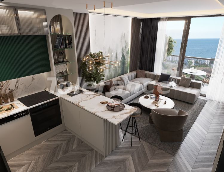 شقق من المتعهد في:في تيجي مرسين, مرسين مسبح تقسيط - 96350 شقق من المتعهد في:في تيجي مرسين, مرسين مسبح تقسيط - شراء عقار في تركيا - 96350