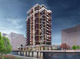 Apartment vom entwickler in Tece, Mersin meeresblick pool ratenzahlung - immobilien in der Türkei kaufen - 47257
