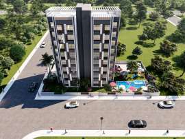 Apartment from the developer in Tece, Mersin, Mersin with pool with installment - buy realty in Turkey - 80040