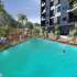 Appartement van de ontwikkelaar in Tece, Mersin zeezicht zwembad afbetaling - onroerend goed kopen in Turkije - 57924