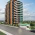 Apartment from the developer in Tece, Mersin, Mersin with pool with installment - buy realty in Turkey - 83844