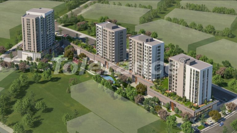 آپارتمان از سازنده که در توپکاپی, استانبول استخر اقساط - خرید ملک در ترکیه - 133269