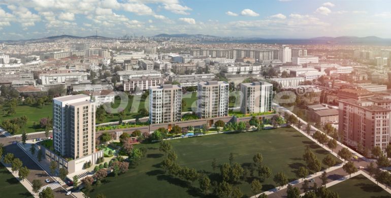 آپارتمان از سازنده که در توپکاپی, استانبول استخر اقساط - خرید ملک در ترکیه - 133271