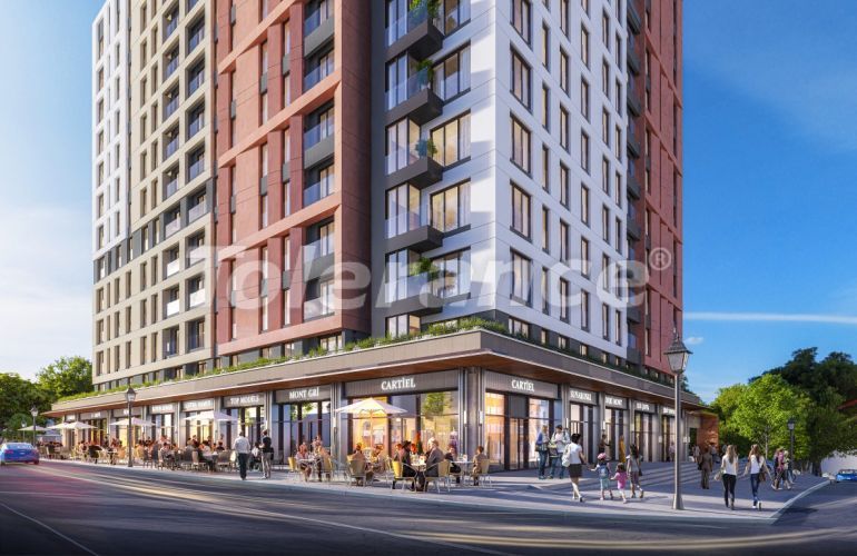 Apartment vom entwickler in Topkapı, Istanbul pool ratenzahlung - immobilien in der Türkei kaufen - 133384