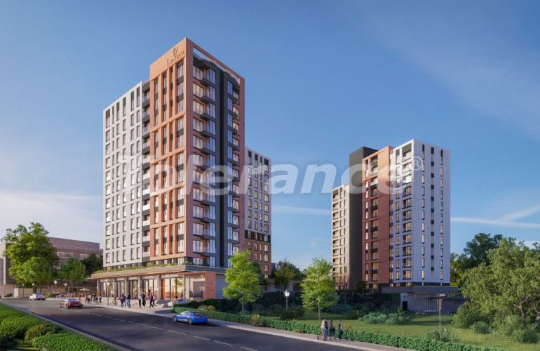 Apartment vom entwickler in Topkapı, Istanbul pool ratenzahlung - immobilien in der Türkei kaufen - 133386