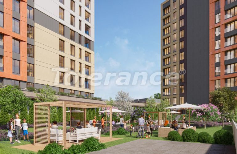 Apartment vom entwickler in Topkapı, Istanbul pool ratenzahlung - immobilien in der Türkei kaufen - 133388