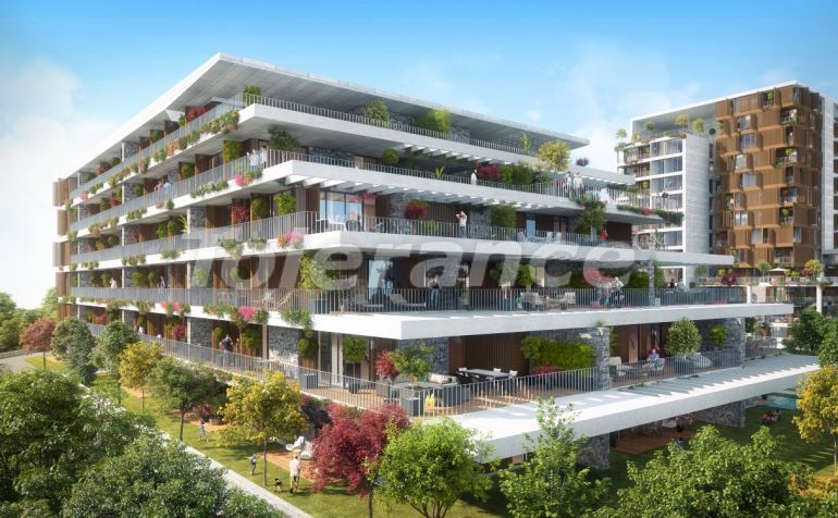 Apartment vom entwickler in Umraniye, Istanbul pool ratenzahlung - immobilien in der Türkei kaufen - 131058