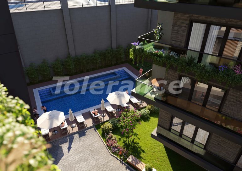 Appartement van de ontwikkelaar in Üsküdar, Istanboel zwembad - onroerend goed kopen in Turkije - 65398