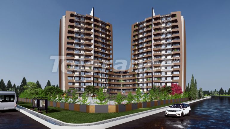 Apartment from the developer in Yenisehir, Mersin with pool with installment - buy realty in Turkey - 102576
