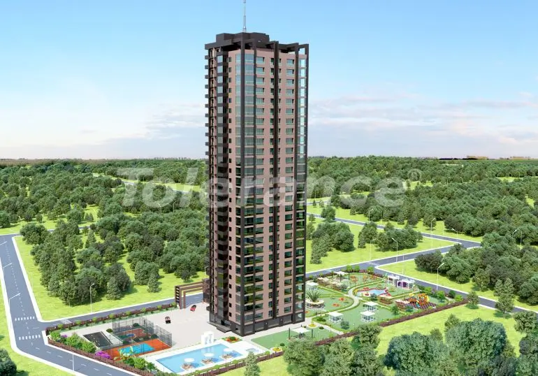 Apartment in Yenişehir, Mersin meeresblick pool - 35343 Apartment in Yenişehir, Mersin meeresblick pool - immobilien in der Türkei kaufen - 35343