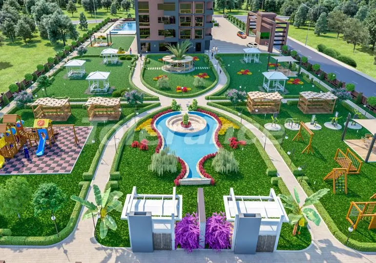 Apartment in Yenişehir, Mersin meeresblick pool - 35346 Apartment in Yenişehir, Mersin meeresblick pool - immobilien in der Türkei kaufen - 35346