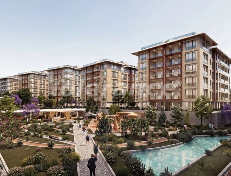 Appartement van de ontwikkelaar in Zeytinburnu, Istanboel zwembad afbetaling - onroerend goed kopen in Turkije - 130554