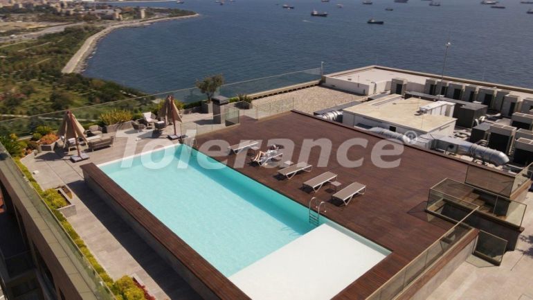Apartment vom entwickler in Zeytinburnu, Istanbul meeresblick pool - immobilien in der Türkei kaufen - 130752