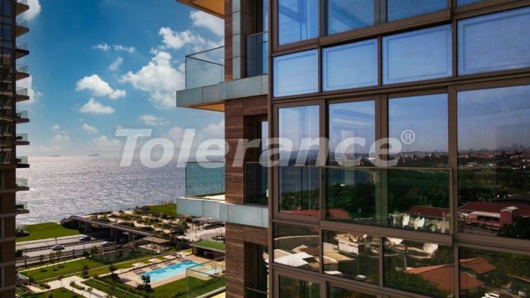 Appartement van de ontwikkelaar in Zeytinburnu, Istanboel zeezicht zwembad - onroerend goed kopen in Turkije - 130756