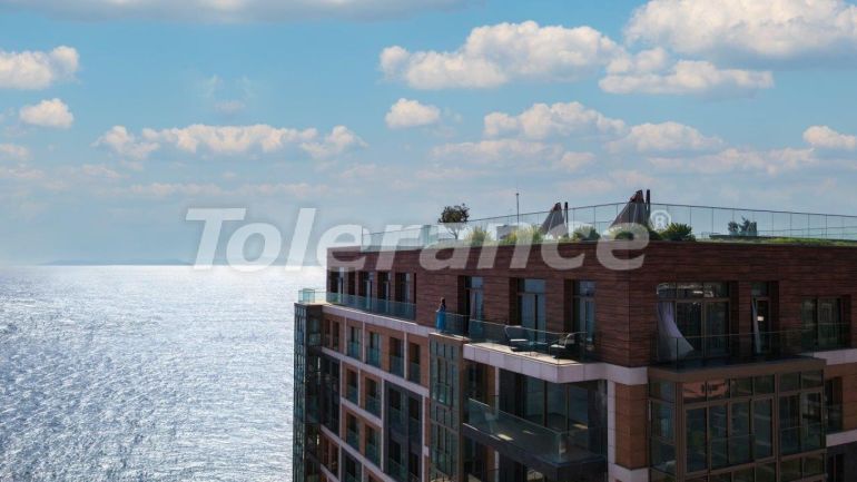 Apartment vom entwickler in Zeytinburnu, Istanbul meeresblick pool - immobilien in der Türkei kaufen - 130768