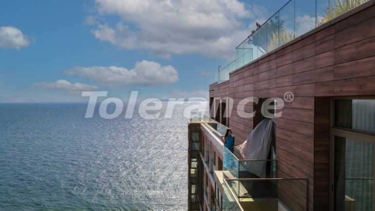 Apartment vom entwickler in Zeytinburnu, Istanbul meeresblick pool - immobilien in der Türkei kaufen - 130774