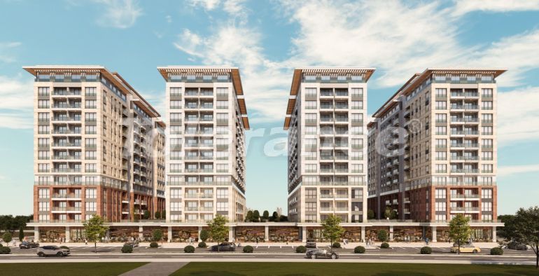 Appartement van de ontwikkelaar in Zeytinburnu, Istanboel zwembad afbetaling - onroerend goed kopen in Turkije - 130932