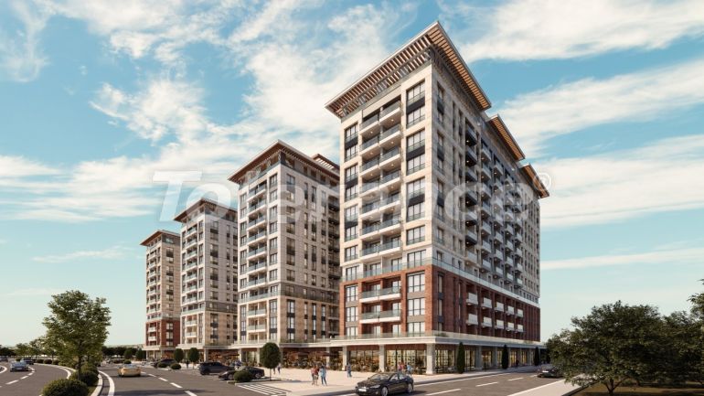 Appartement van de ontwikkelaar in Zeytinburnu, Istanboel zwembad afbetaling - onroerend goed kopen in Turkije - 130933