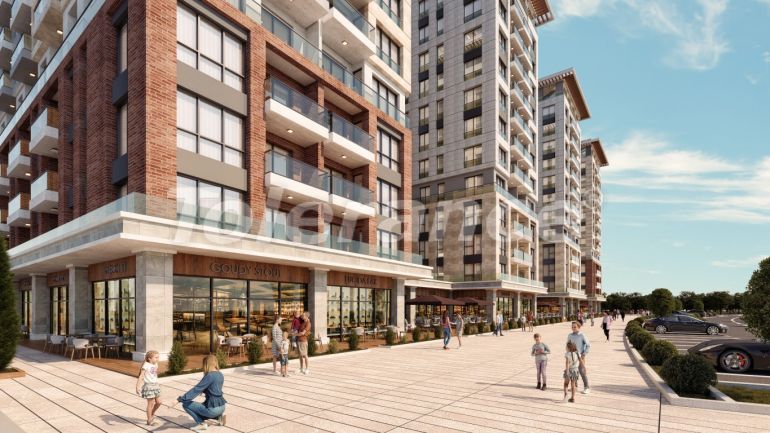 Appartement van de ontwikkelaar in Zeytinburnu, Istanboel zwembad afbetaling - onroerend goed kopen in Turkije - 130935