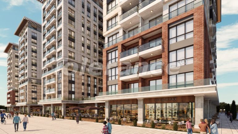 Appartement van de ontwikkelaar in Zeytinburnu, Istanboel zwembad afbetaling - onroerend goed kopen in Turkije - 130936