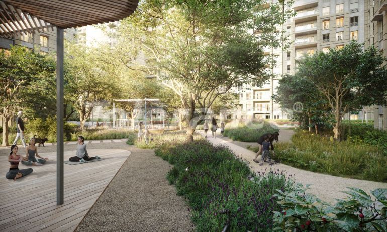 Apartment vom entwickler in Zeytinburnu, Istanbul pool ratenzahlung - immobilien in der Türkei kaufen - 132257