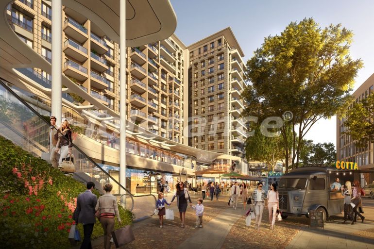 Apartment vom entwickler in Zeytinburnu, Istanbul pool ratenzahlung - immobilien in der Türkei kaufen - 132261