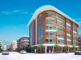 Квартира от застройщика в Центре, Аланья вид на море с бассейном: купить недвижимость в Турции - 2627