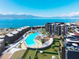 Квартира от застройщика в Кушадасы вид на море с бассейном: купить недвижимость в Турции - 99178