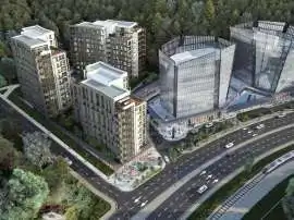 Квартира от застройщика в Сарыер, Стамбул в рассрочку: купить недвижимость в Турции - 14331